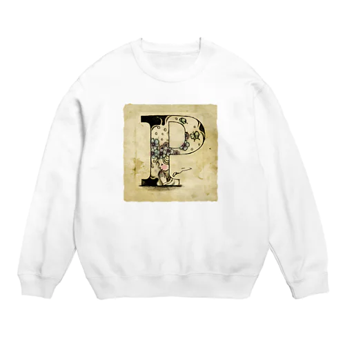 P Crew Neck Sweatshirt