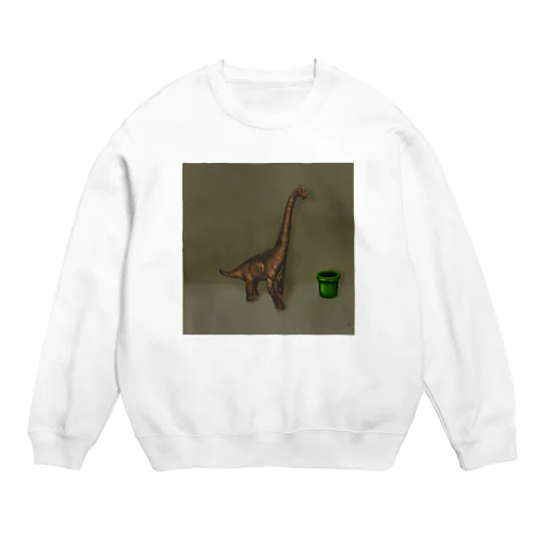 どっかんきょうりゅう Crew Neck Sweatshirt