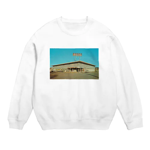 POSTCARD: BILLY BARKER INN, QUESNEL, BC, 1962 Crew Neck Sweatshirt