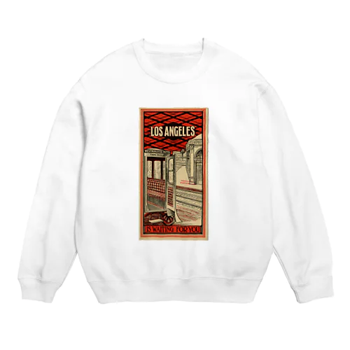 Advertisement, Westminister Hotel, Los Angeles [cover] Crew Neck Sweatshirt