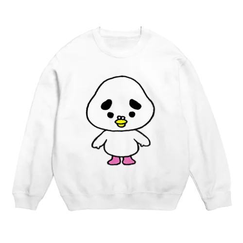 ぽっぽーちゃん１ Crew Neck Sweatshirt