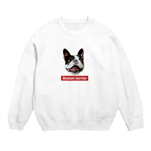 ボストンテリア Crew Neck Sweatshirt