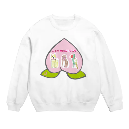 I am MOMOTAROU Crew Neck Sweatshirt