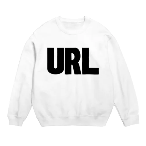 URL黒-01 Crew Neck Sweatshirt