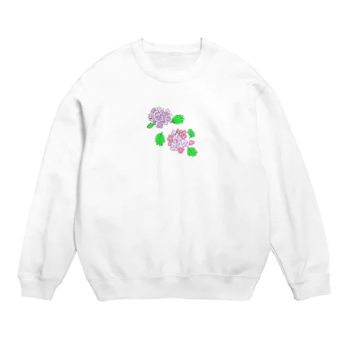 紫陽花 Crew Neck Sweatshirt