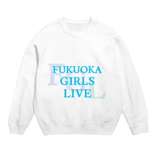 FUKUOKA GIRLS LIVE Crew Neck Sweatshirt