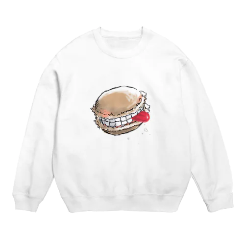 呪いの召喚獣シリーズ(ミルクティ) Crew Neck Sweatshirt