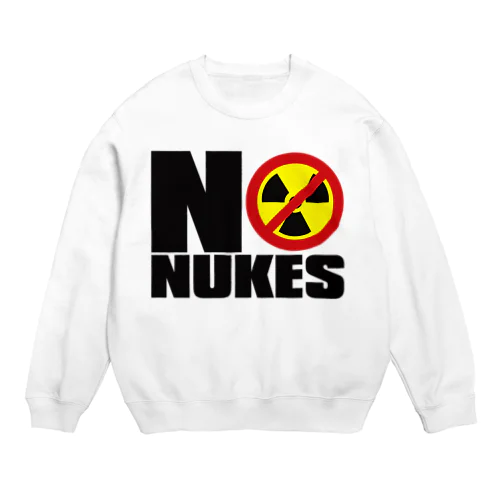 NO_NUKES Crew Neck Sweatshirt