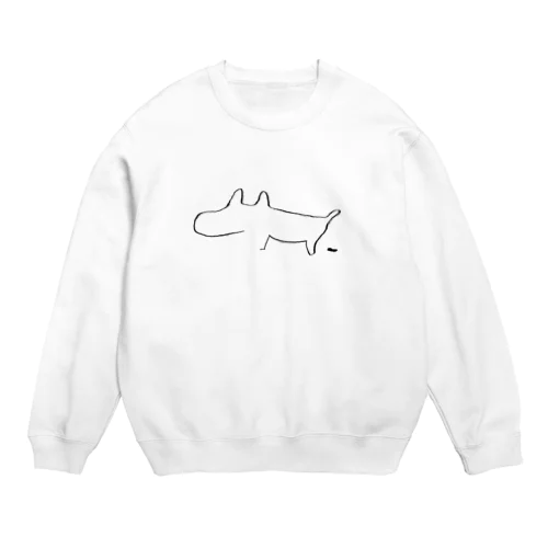 生活に溶け込むコーギィ Crew Neck Sweatshirt