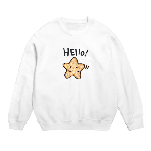 HEllo！ ヒトデ Crew Neck Sweatshirt