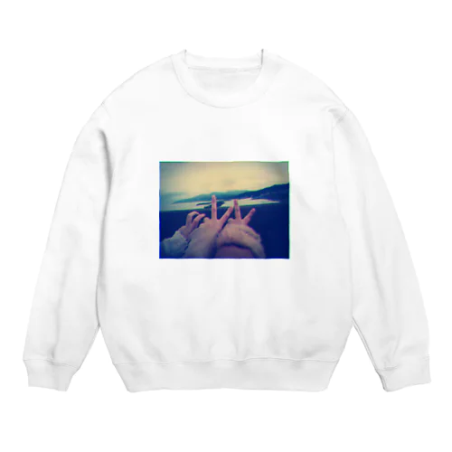 ピースサイン Crew Neck Sweatshirt