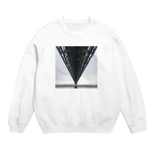 愛の橋を渡れよ Crew Neck Sweatshirt