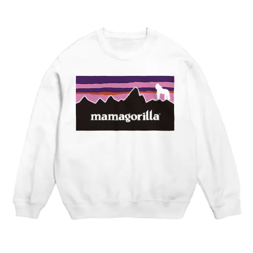 MAMAGORILLA Crew Neck Sweatshirt