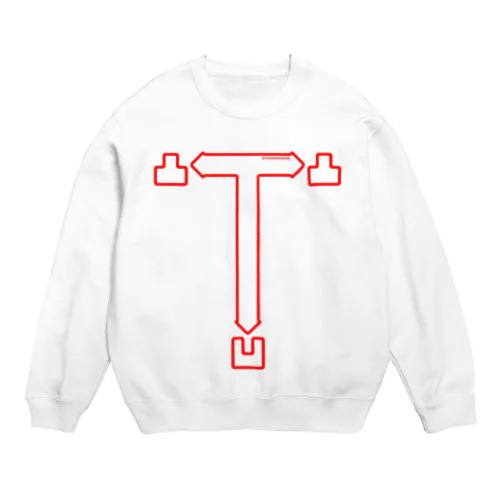 凸凸凹TR Crew Neck Sweatshirt