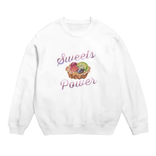 スウィーツパワー! Sweets Power9 フルーツタルト Crew Neck Sweatshirt