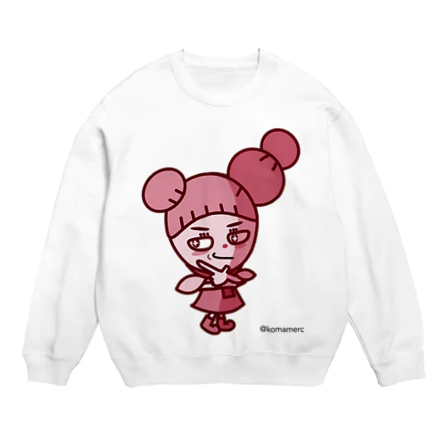 ニヤッ。ぬくもり生姜ちゃん Crew Neck Sweatshirt