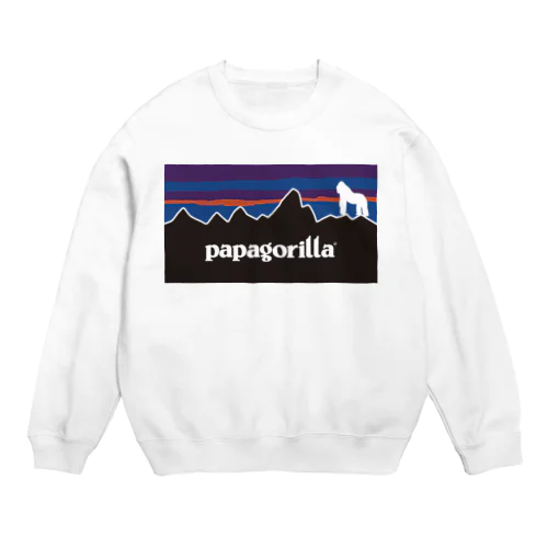 PAPAGORILLA Crew Neck Sweatshirt