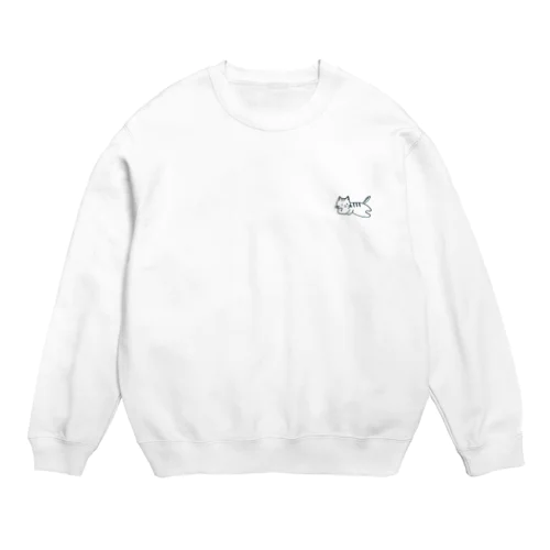 ごろごろねこ Crew Neck Sweatshirt