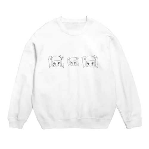 三つ子？？？ Crew Neck Sweatshirt