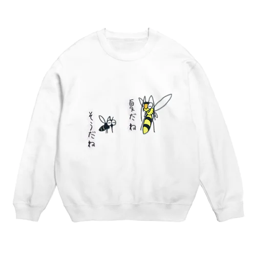 なつだね　そうだね Crew Neck Sweatshirt