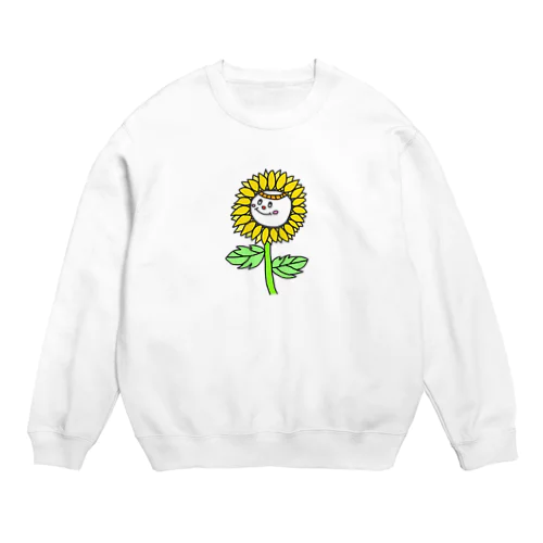 ひまわりさん Crew Neck Sweatshirt