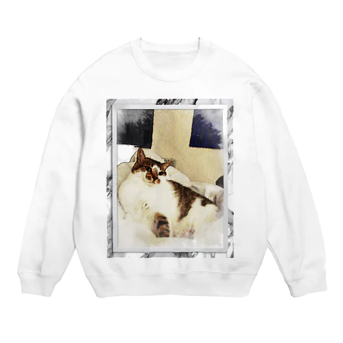 猫 Crew Neck Sweatshirt