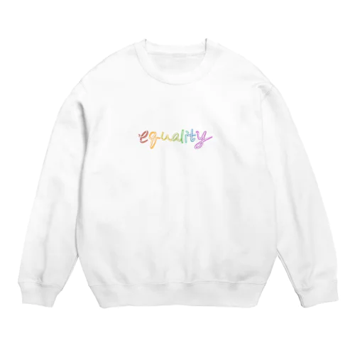 equality Crew Neck Sweatshirt