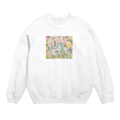 花 Crew Neck Sweatshirt