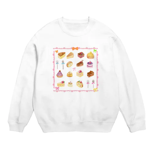 ケーキセット Crew Neck Sweatshirt