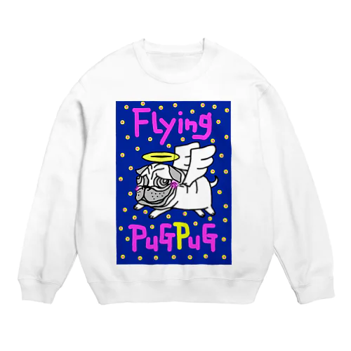 Flying PuGPuG Crew Neck Sweatshirt