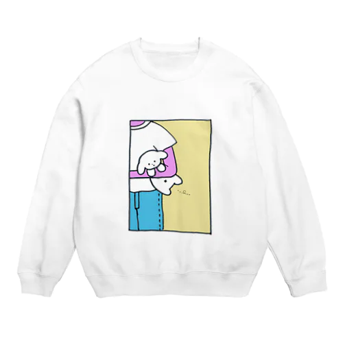 くそいぬちゃん Crew Neck Sweatshirt