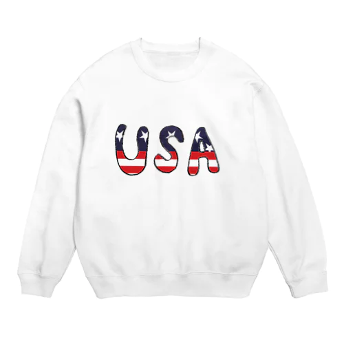 ＵＳＡ！ Crew Neck Sweatshirt