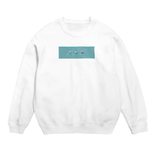 空色飴玉 Crew Neck Sweatshirt