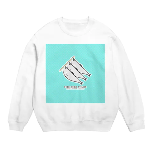 ししゃも すぺしゃるめすver. Crew Neck Sweatshirt