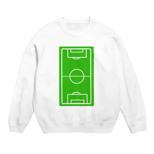 サッカーコート柄スマホケース（iPhone 7/8） Crew Neck Sweatshirt