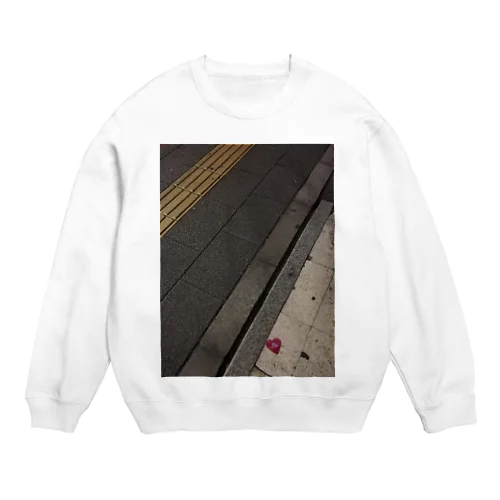 捨てられたマイハート Crew Neck Sweatshirt