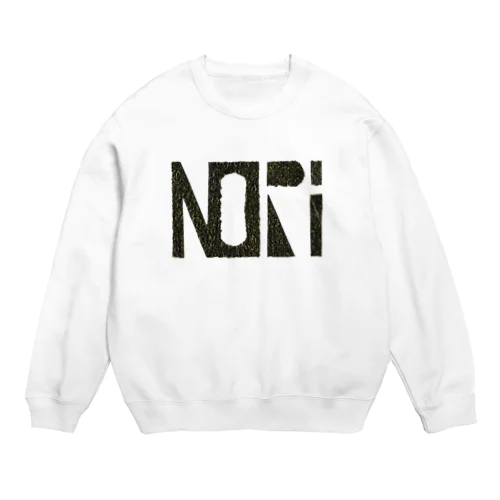 NORI（海苔） Crew Neck Sweatshirt
