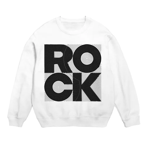 ROCK GROOVE Crew Neck Sweatshirt