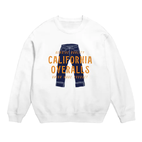 California Overalls Crew Neck Sweatshirt