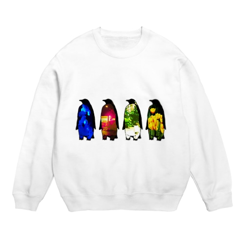 memory penguins Crew Neck Sweatshirt