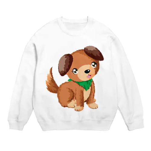 子犬B Crew Neck Sweatshirt