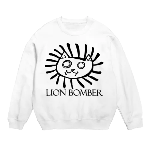 LION BOMBER Crew Neck Sweatshirt