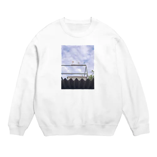 空と風車 Crew Neck Sweatshirt