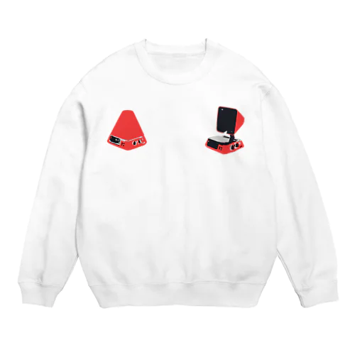 赤色 VCT Crew Neck Sweatshirt