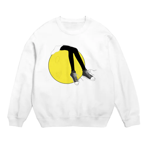 MOON LEG Crew Neck Sweatshirt