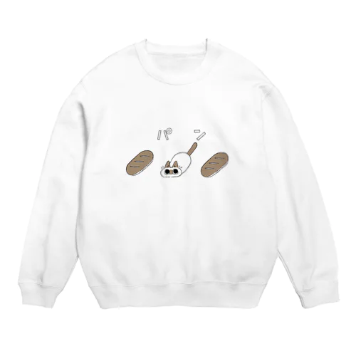 ネコパン Crew Neck Sweatshirt