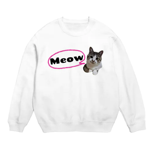 ししゃもくん Crew Neck Sweatshirt