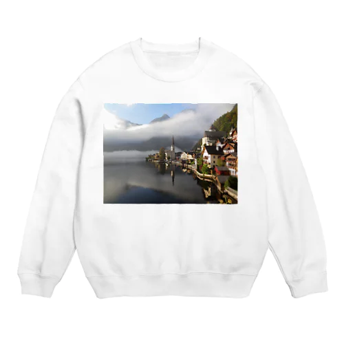 世界遺産ハルシュタット Crew Neck Sweatshirt