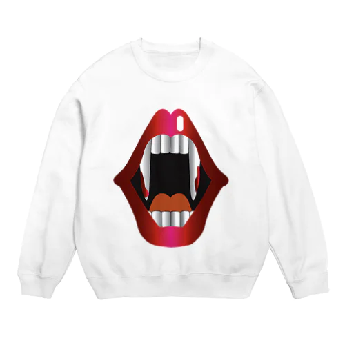 きゅうけつき Crew Neck Sweatshirt