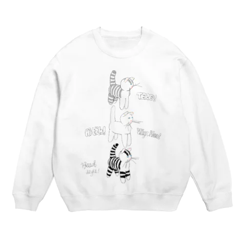 Eesti kass Crew Neck Sweatshirt